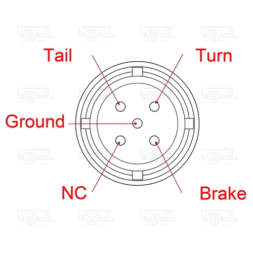 Kép 2/6 - Hátsó lámpa 3 funkciós 140mm 14LED