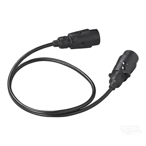 Kép 2/7 - Hosszabbító kábel 2x 7 tűs PVC csatlakozóval 1 méter