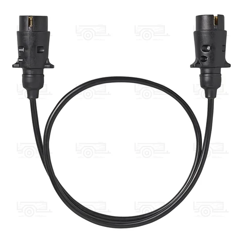 Kép 3/7 - Hosszabbító kábel 2x 7 tűs PVC csatlakozóval 1 méter