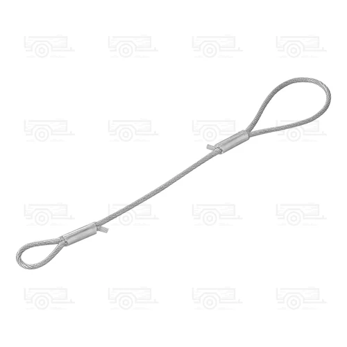 Kép 2/6 - Szakadókötél, fék nélküli utánfutóhoz, 40 cm hurokkal