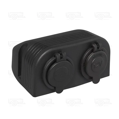 Kép 3/6 - DIN aljzat + USB-port dupla 2x2100mA