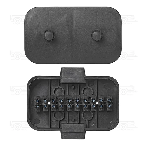 Kép 3/6 - Kötődoboz, világítás bekötéshez, 10 pólusú