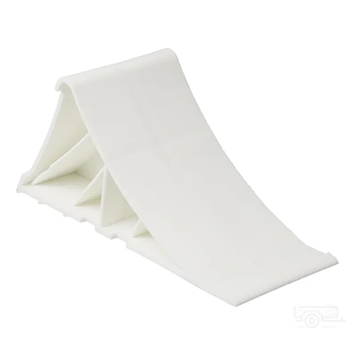 Kép 3/7 - Kerék ék, fehér - tartóval