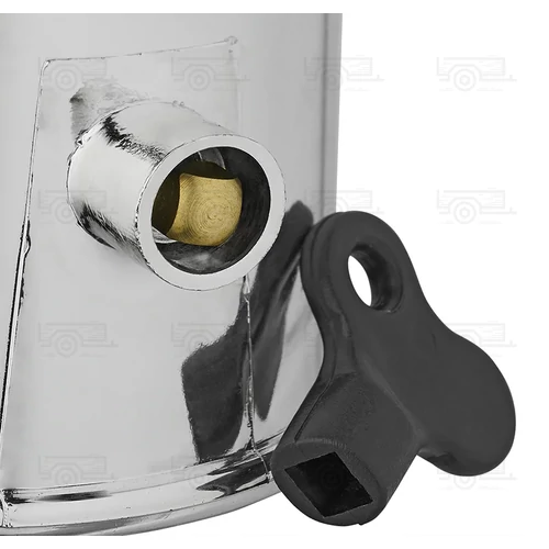 Kép 2/4 - Vonóhorog kupak króm, zárral