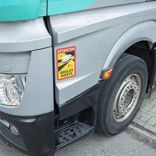 Kép 2/4 - Matrica "Figyelem szögek Morts!" kamion