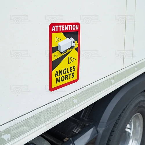 Kép 5/6 - Mágnes matrica "Figyelemszögek Morts!" kamion