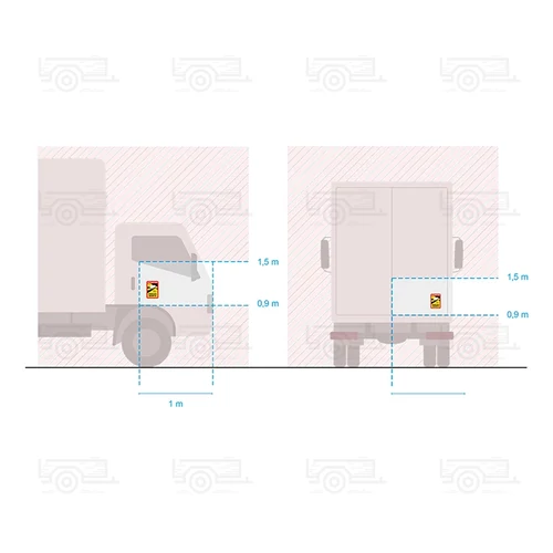 Kép 6/6 - Mágnes matrica "Figyelemszögek Morts!" kamion