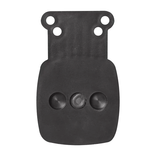 Kép 4/5 - Első helyzetjelző lámpa, fehér, 66x62mm reflektorral a konzolon