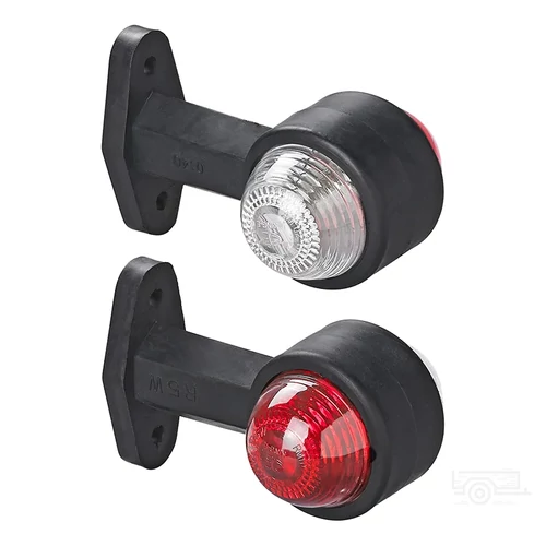 Kép 3/6 - ProPlus szélességjelző lámpa, piros-fehér 120 mm-es