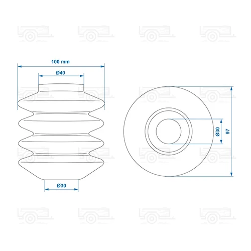 Kép 5/5 - ProPlus gumiharang 60S/2 vagy 90S/3 fékvezérlőre