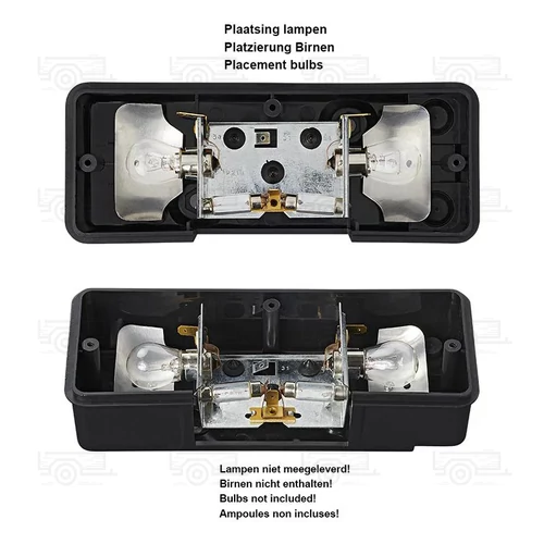 Kép 6/6 - ProPlus hátsó lámpa, 3 funkciós, 210x83mm