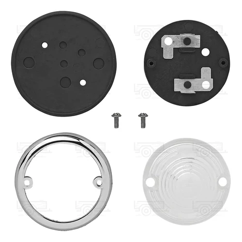 Kép 5/5 - Első helyzetjelző lámpa, fehér 70 mm-es