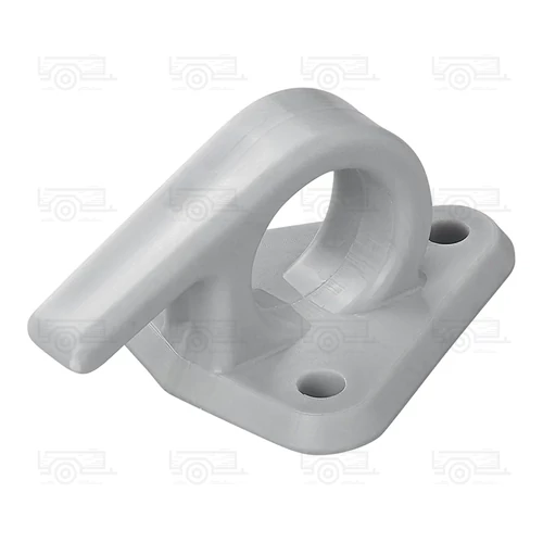 Kép 2/6 - Műanyag kötélhorog fűzőlyukkal 48x45mm