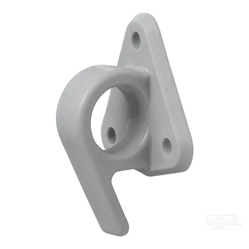 Kép 4/6 - Műanyag kötélhorog fűzőlyukkal 48x45mm