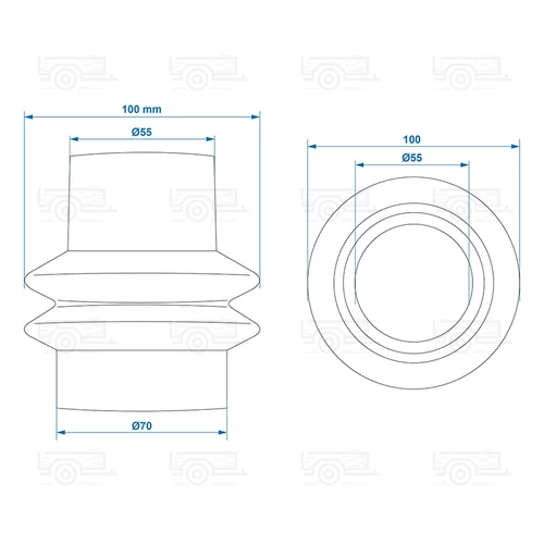 Kép 5/5 - ProPlus gumiharang Peitz PAV/SR 0,7-2,7 fékvezérlőre