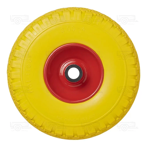 Kép 2/7 - PU kerék fém felnivel 10" 3,00-4