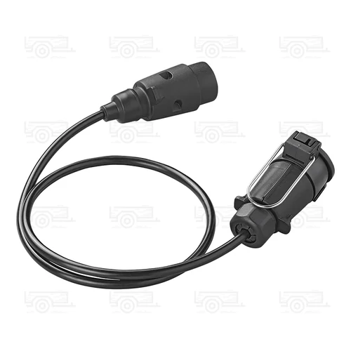 Kép 2/5 - Hosszabbítókábel 1M dugóval és aljzattal, 7 tűs