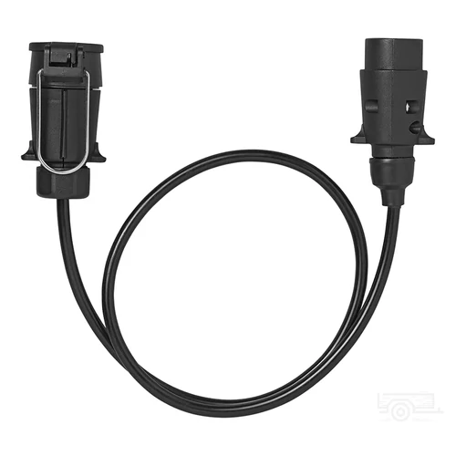 Kép 3/5 - Hosszabbítókábel 1M dugóval és aljzattal, 7 tűs