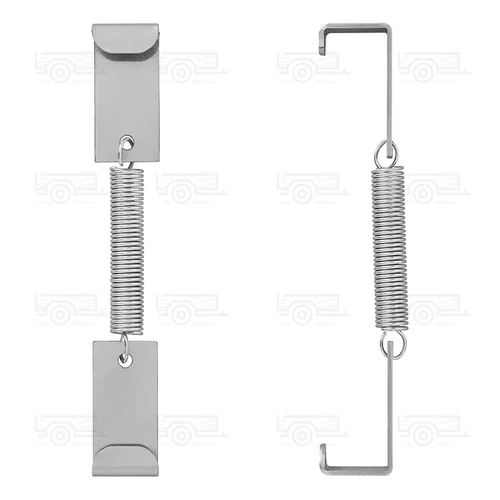 Kép 3/6 - ProPlus rendszámtábla bilincs, 4 db-os rugókészlet