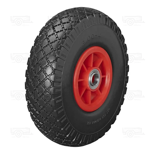 Plus tömör orrkerék pótkerék Ø260 mm, szélessége 85 mm, Ø20 tengelymérettel