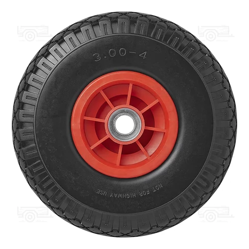 Kép 2/7 - Plus tömör orrkerék pótkerék Ø260 mm, szélessége 85 mm, Ø20 tengelymérettel