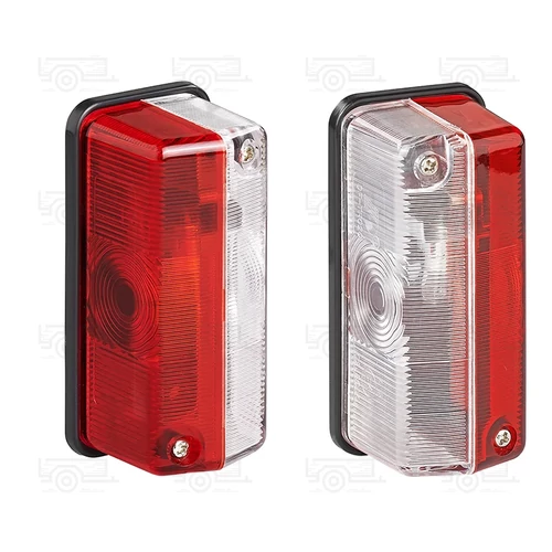 Kép 3/6 - ProPlus helyzetjelző lámpa piros/fehér 92x42mm