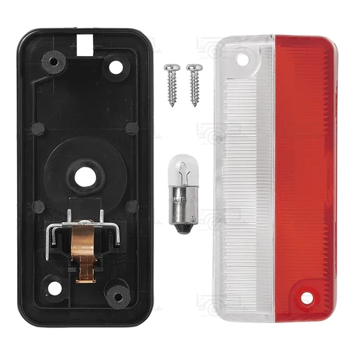 Kép 5/6 - ProPlus helyzetjelző lámpa piros/fehér 92x42mm