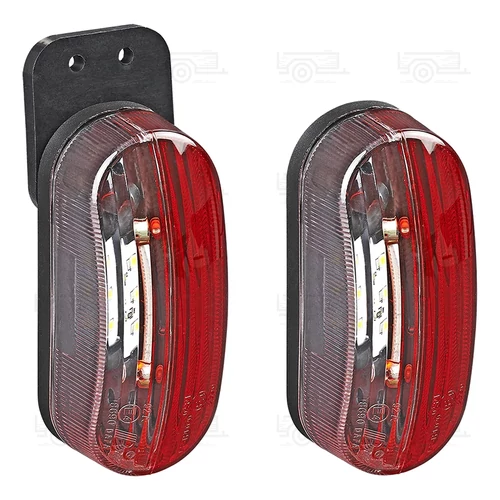 Kép 3/6 - ProPlus helyzetjelző lámpa, bal oldalra, piros/fehér LED