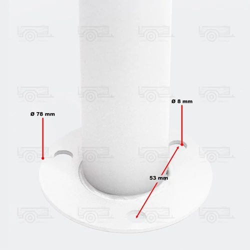 Kép 3/3 - Álló postaláda 10 részes  dupla 2x5 fehér