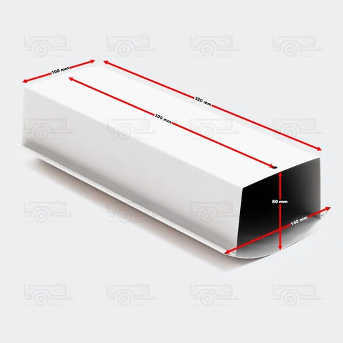 Kép 2/2 - Design újságtartó V2 fehér