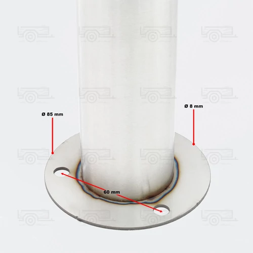 Kép 6/6 - INOX Álló postaláda - 4 részes