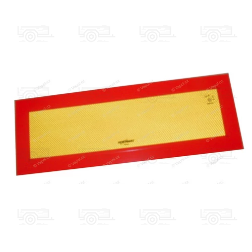 2 db Fényvisszaverő lemez tábla 566x196 mm