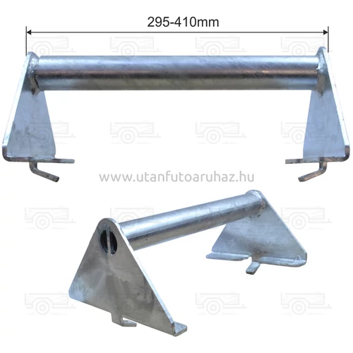 Kerék ütköző bak autószállítóhoz, szimpla