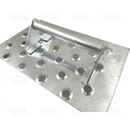 Kép 2/4 - Kerék ütköző bak autószállítóhoz, szimpla