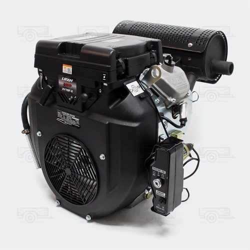 LIFAN 2V78F-3 fűnyíró traktor motor, önindítóval 15kW, két hengeres kivitel