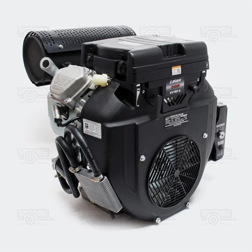 Kép 4/5 - LIFAN 2V78F-3 fűnyíró traktor motor, önindítóval 15kW, két hengeres kivitel