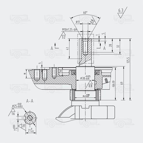 Kép 5/5 - LIFAN 2V78F-3 fűnyíró traktor motor, önindítóval 15kW, két hengeres kivitel