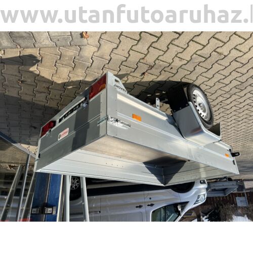 Kép 2/2 - Fracht Monika fék nélküli utánfutó, 210x125x39 cm, 750 kg