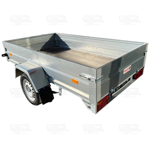 Fracht Monika fék nélküli utánfutó, 250x150x39 cm, 750 kg