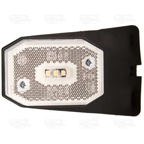 Kép 2/2 - FRISTOM FT-001 fehér helyzetjelző tartóval, LED