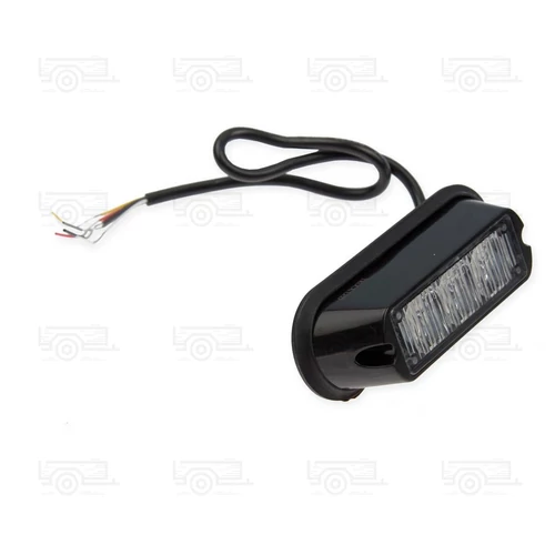 Kép 2/4 - Villogó lámpa 3xLED NARANCS 12/24V