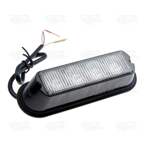 Villogó lámpa 4xLED NARANCS 12/24V