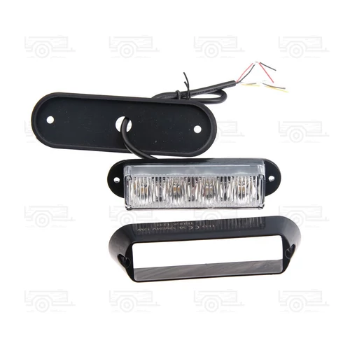 Kép 3/4 - Villogó lámpa 4xLED NARANCS 12/24V