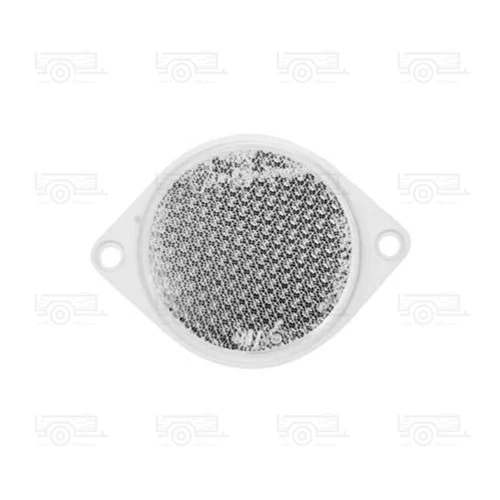 WAS fehér prizma, 2 furatos, Ø85mm