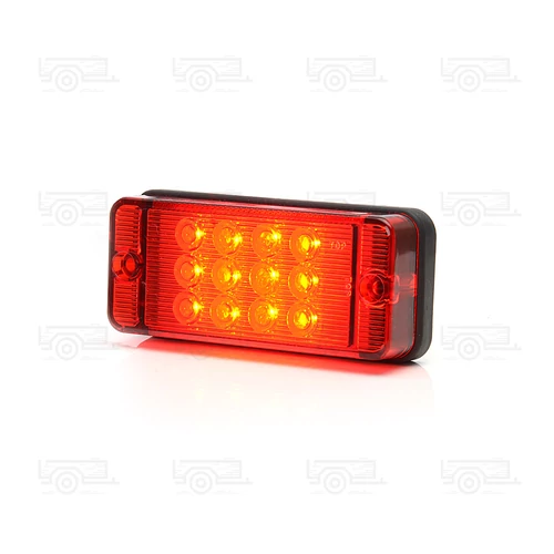 Ködlámpa W83D PIROS búra (700kr) LED