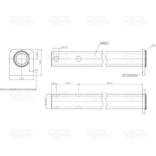 Kép 2/2 - AL-KO 60S2, 90S3, tolórúd Ø35 mm