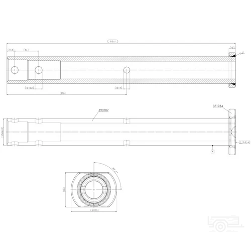 Kép 2/2 - AL-KO 351VB, tolórúd Ø60 mm