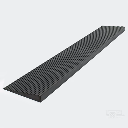 Kép 6/6 - Ajtó küszöb rámpa 20x150x900mm tömör gumi