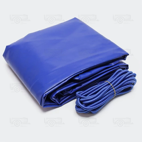 Kép 2/3 - Utánfutó magas ponyva 2090x1140x880 mm 2 cipzáros kivitel