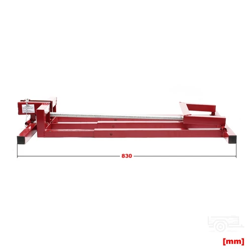 Kép 7/8 - Fűnyíró traktor billentő, szereléshez  250 KG